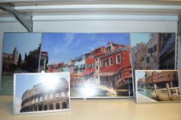 Quantity of Framed Italian Scene Prints