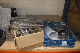 *Quantity of Chromed Cooling Stands, Mini Chip Baskets, etc.