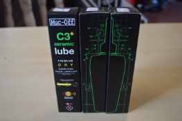 *3x 120ml of Muc-Off C3 Ceramic Lube Dry Condition Chain Lubricant