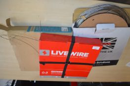 *3x Part Reels of Brake Cable by Oxford, Shimano, etc.