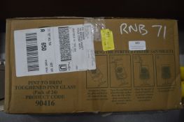 *Twenty-Four San Miguel Pint Glasses