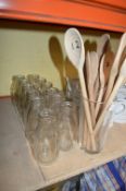 *Wooden Spoon Table Numbers, and Mini Milk Bottles