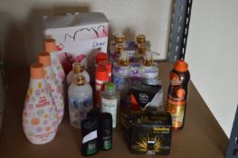 *Quantity of Toiletries, Body Wash, Body Sprays, Hand Soaps, etc.