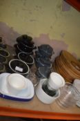 *Quantity of Soup Dishes with Lids, Enamel Pots, Dishes, etc.