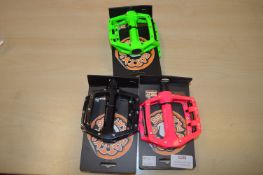 *Three Pairs of Fatties Flatties Pedals