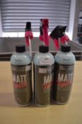 *3x 750ml of Muc-Off Matt Finish Detailer