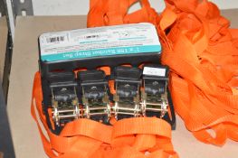 *Kingfisher 15ft 4pk Ratchet Strap Sets