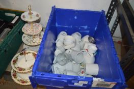 *Quantity of Coffee Cups, Mugs, and Cake Stands (box not included)