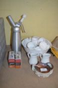 *Cream Frother, Gas Canisters, Ramekins, Novelty Saucers, etc.