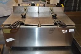 *Buffalo Twin Basket Fryer