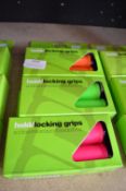 *3x Cranked Hold/Locking Grips (1x orange, 1x green, 1x pink)
