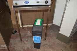 *Preparation Table with Upstands on Two Sides 70x80x90cm