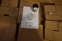 *~348 Jars of Apple & Cinnamon Curd BBD: Aug 2021