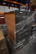 *Pallet Containing Two Tambour Front Storage Units