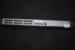 *HP V1910-24G Switch GE006A (located in main office, across the road)