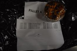 *Pallet Containing Six 400g 4” Ice Top Fruit Loaves, Six 600g 5.5” Cherry Almond Round Fruit Loaves,