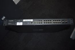 *TP Link TL-SG3424P Manage PE Switch (located in main office, across the road)