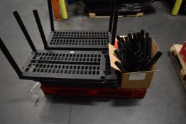 *Pallet of Plastic Storage Shelves