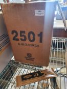 * indiviually wrapped wooden cutlery with napkins - part box