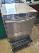 * Winterhalter glass wash with intergrated chemical drawer
