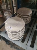 * saucers x approx 30