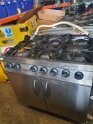 * Moorwood Vulcan 6 burner gas oven