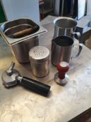 * selection of coffee machine items