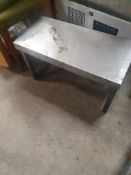 * S/S appliance stand - 650w x 300d x 400h