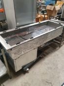 * counter top 'drop in' refridgerated unit. 1910w x 660d