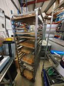 * bakery trolly - 530w x 770d x 1800h