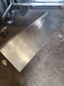 * S/S shelf - 1000w x 290d