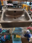 * S/S handwash sink 460w x 360d