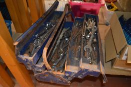 Blue Cantilever Toolbox and Contents