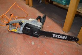 *Titan Electric Chainsaw