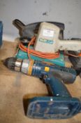 Electric Planer, Sander, and a Ryobi Drill (no bat