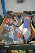 Chisel, Magnifying Glass, Safety Glasses, Hand Dri