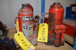 *Clark 12-ton Bottle Jack and Another Bottle Jack