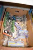Windscreen Scraper, Trowel, Measures, Caulking Gun