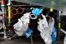 *Assorted Fall Pipe, and Guttering (stillage not i