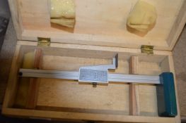 Hight Gauge in Pine Box