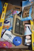 Potpourri, TV Remotes, Nail Clippers, Travel Plug,