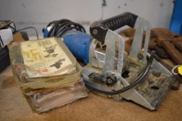 Draper Biscuit Jointer and Two Boxes of Biscuits