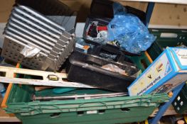 Seven Basket Trays, Spirit Level, Tool Tray with A