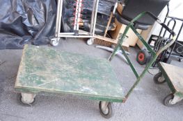 Four Wheel Steel Trolley