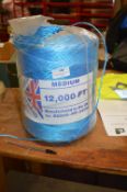 Part Reel of Blue Rope