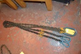 *2.1-ton 7ft Two Leg Lifting Chain with Knuckle Gr