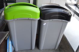 Pair of Recycling Bins
