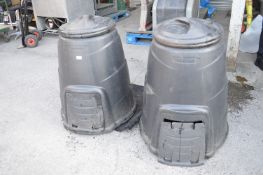 Two Blackwall Compost Bins