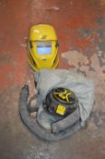 *Welders Helmet with Respiratory Device
