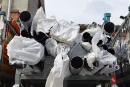 *Assorted Pipe, and Guttering (stillage not includ